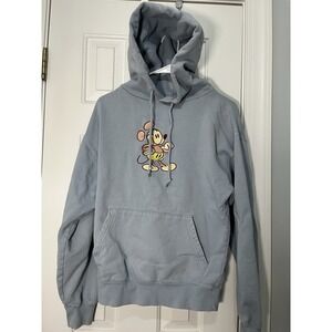 Disney Mickey and Friends Genuine Mousewear LGT BLUE‎ Hoodie XS Heavyweight